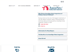 Tablet Screenshot of homeinspectionwindsorsarnia.com